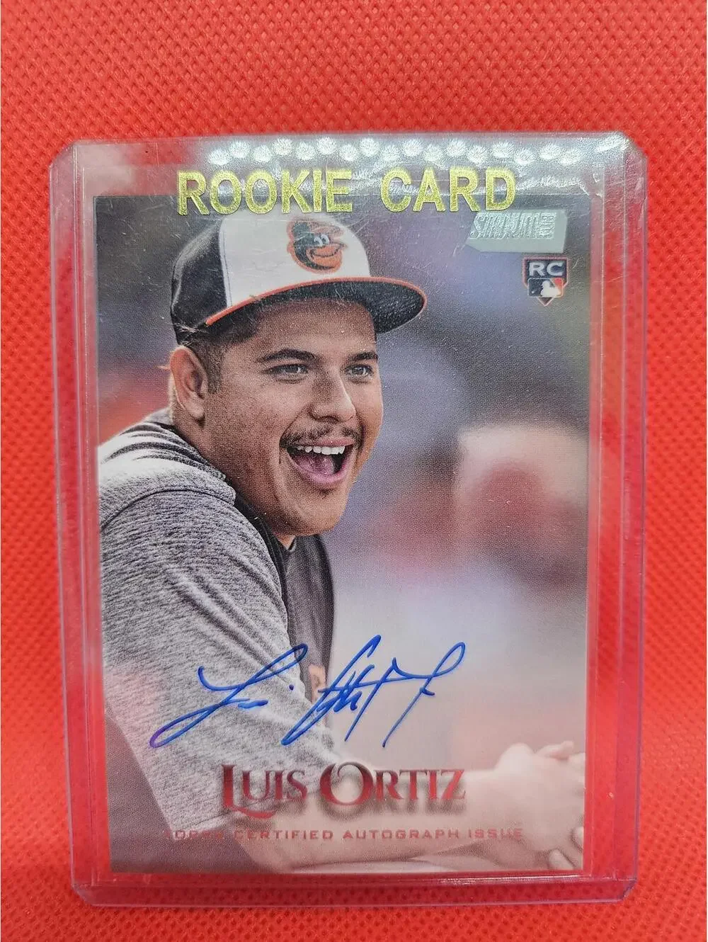 Luis Ortiz 2019 Topps Stadium Club Rookie Autograph #SCA-LO Baltimore Orioles RC